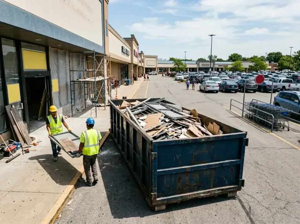 retail-store-renovation-debris-003 — frequently asked questions, Roll-off Dumpster Rentals in Nocona, TX